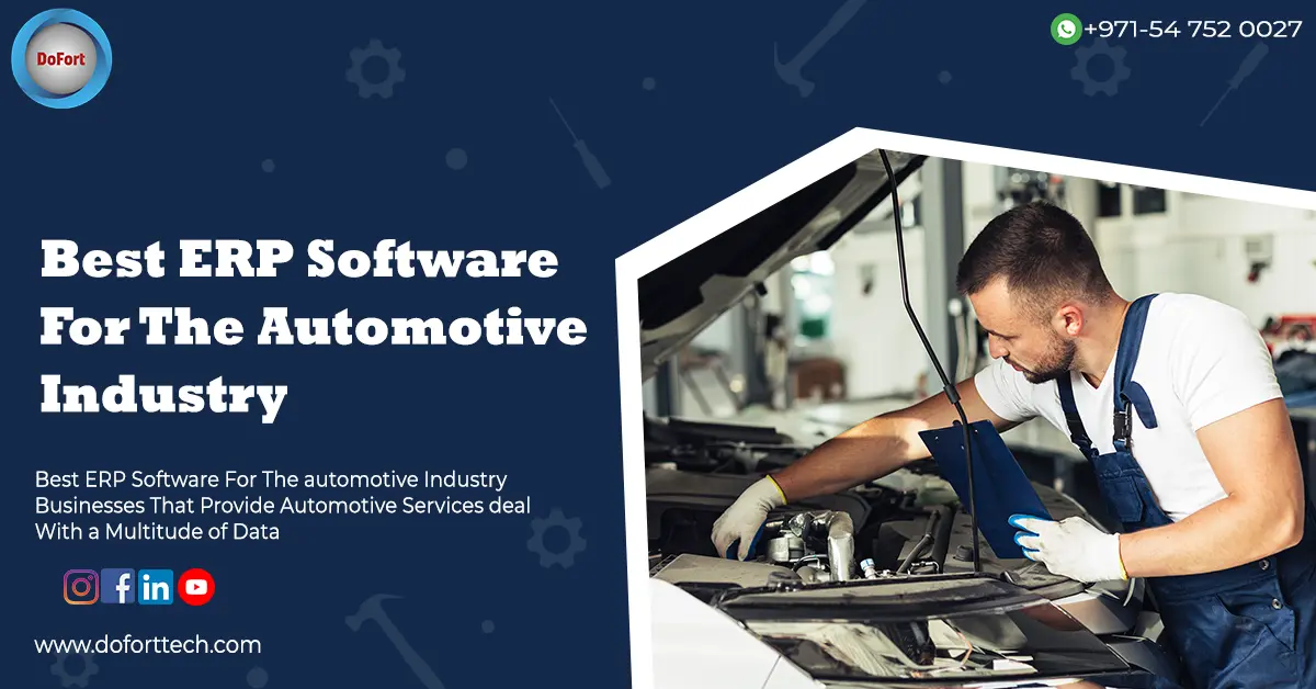 Best ERP software for the automotive industry