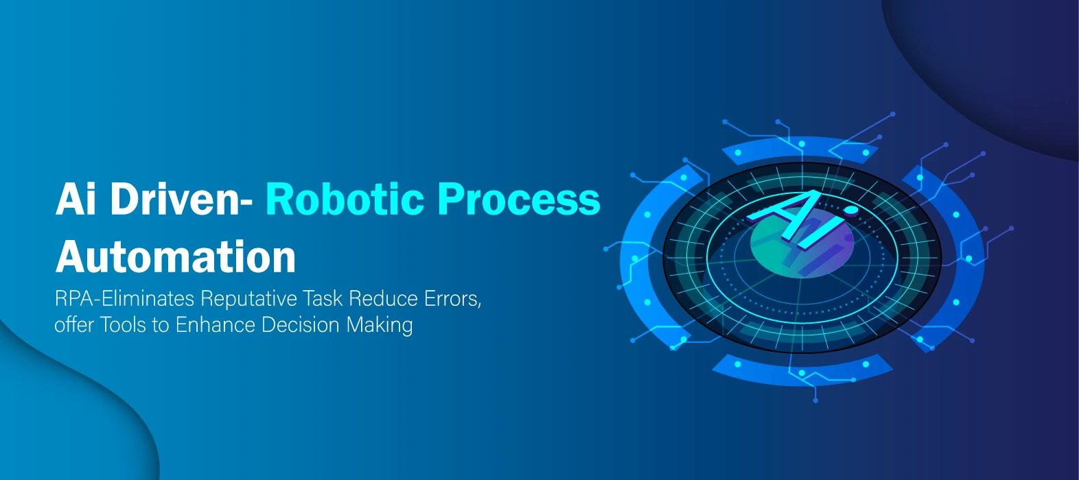 Transform automation with AI-driven RPA, substituting sluggish procedures with smart software bots