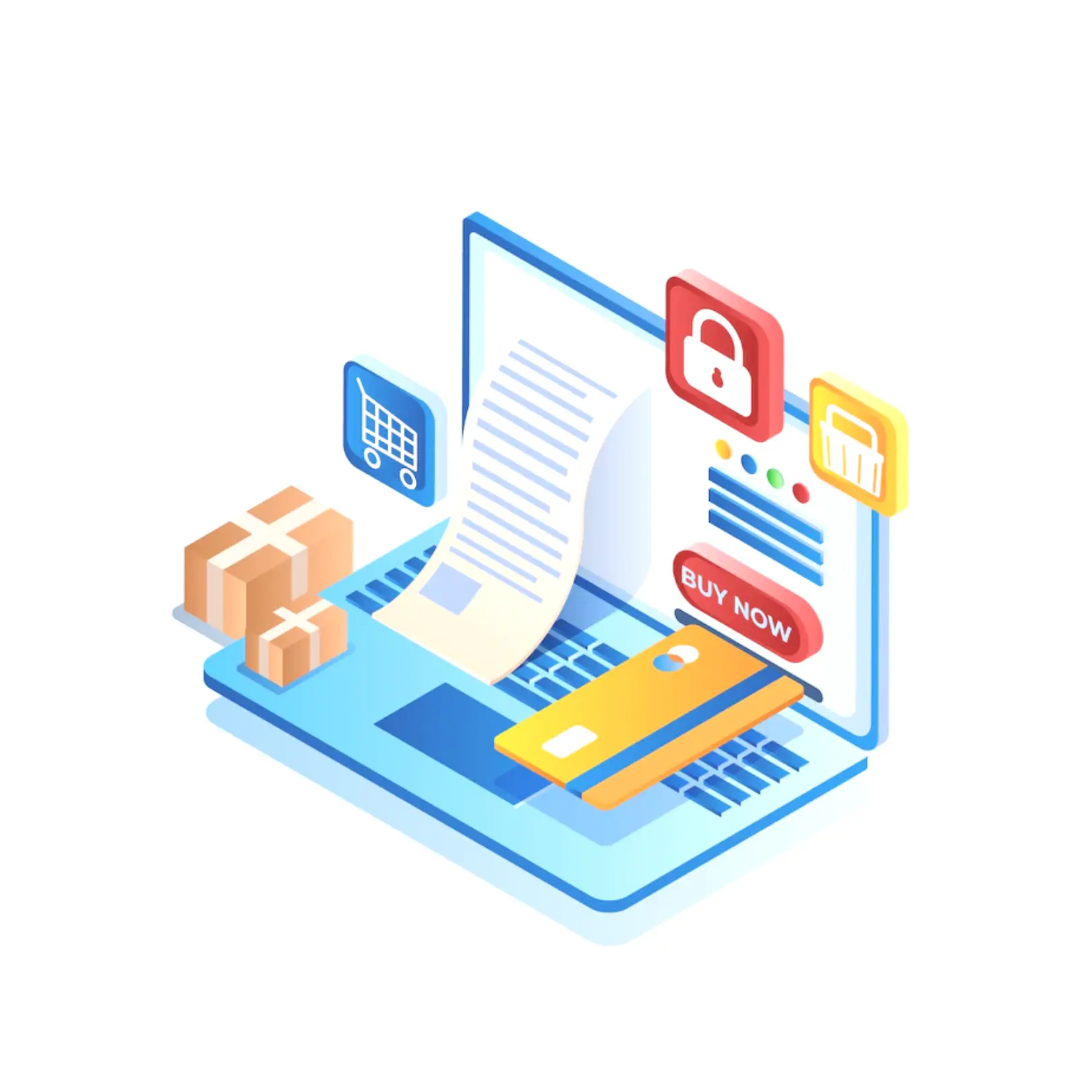 Icon depicting purchase management in jewellery software for tracking supplier orders.